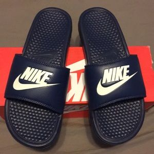 Blue slides.